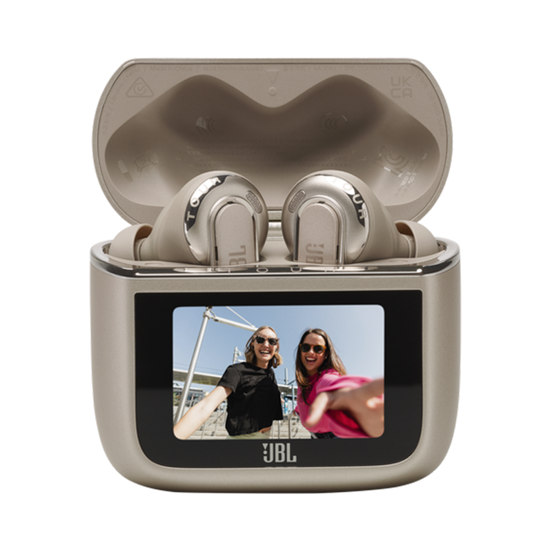 JBL TOUR PRO 3 True Wireless Noise Cancelling Earbuds Latte - Image 2