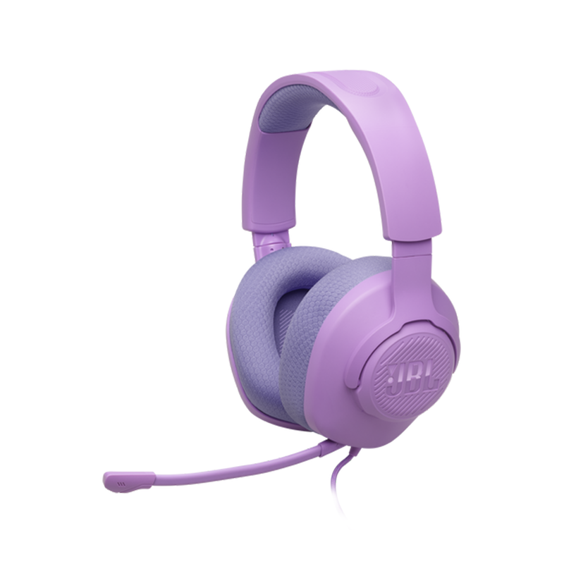 JBL Quantum 100M2 Wired Over-Ear Gaming Headset Pink - Image 6