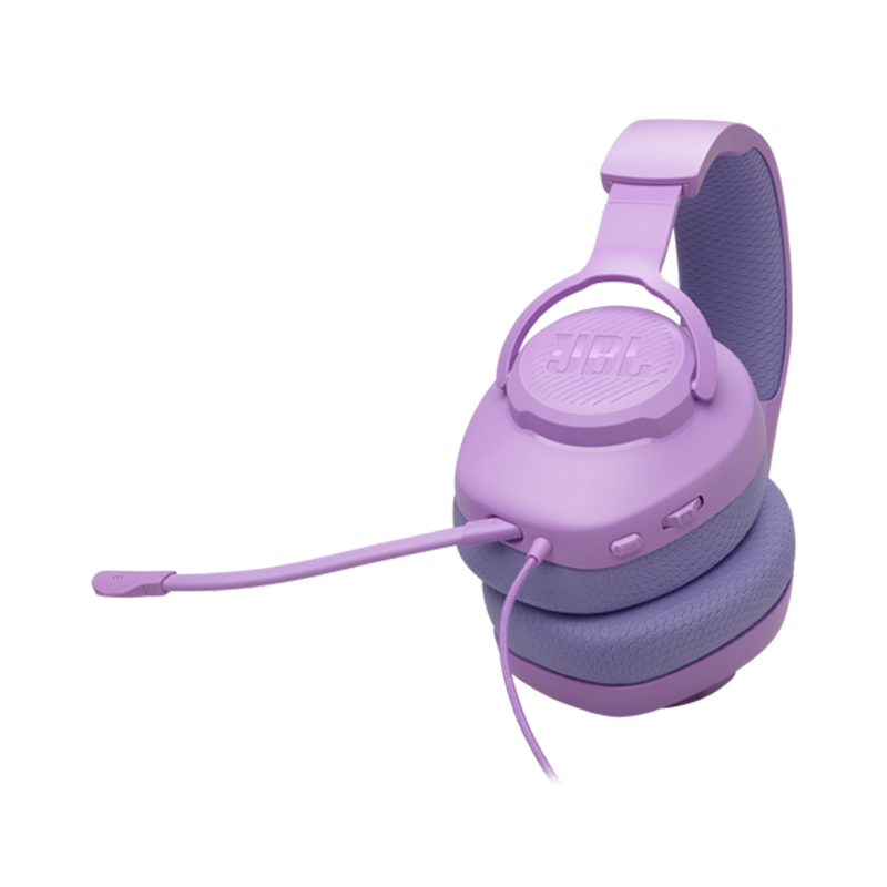 JBL Quantum 100M2 Wired Over-Ear Gaming Headset Pink - Image 4