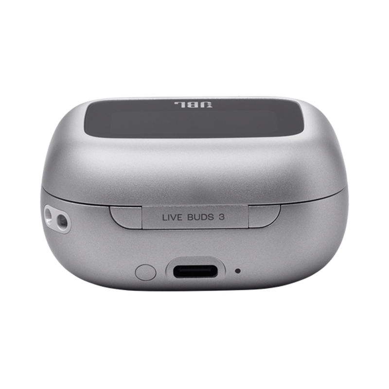 JBL LIVE BUDS 3 True Wireless Noise-Cancelling Earbuds Silver - Image 4