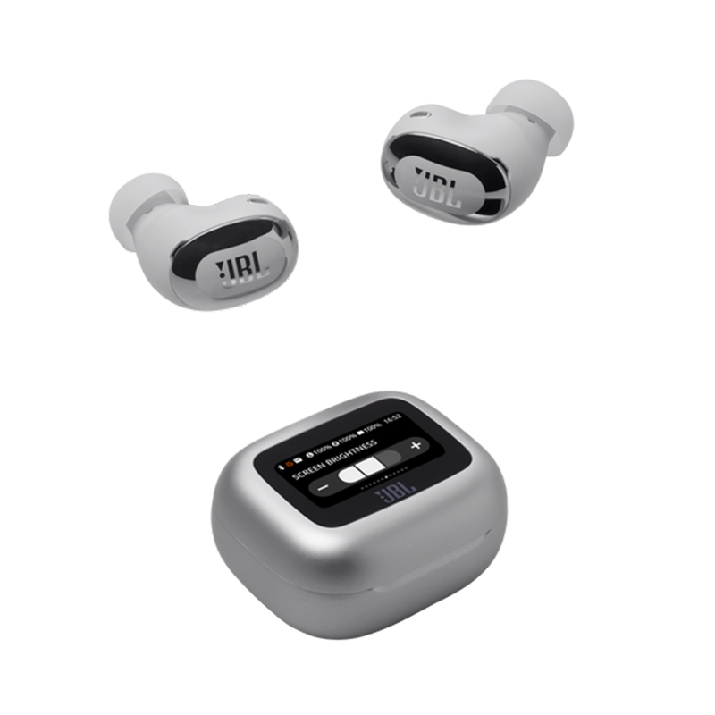 JBL LIVE BUDS 3 True Wireless Noise-Cancelling Earbuds Silver - Image 9