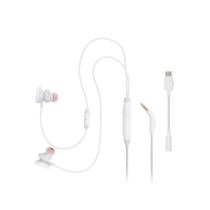 JBL Quantum 50C Wired In-Ear Gaming Headset White
