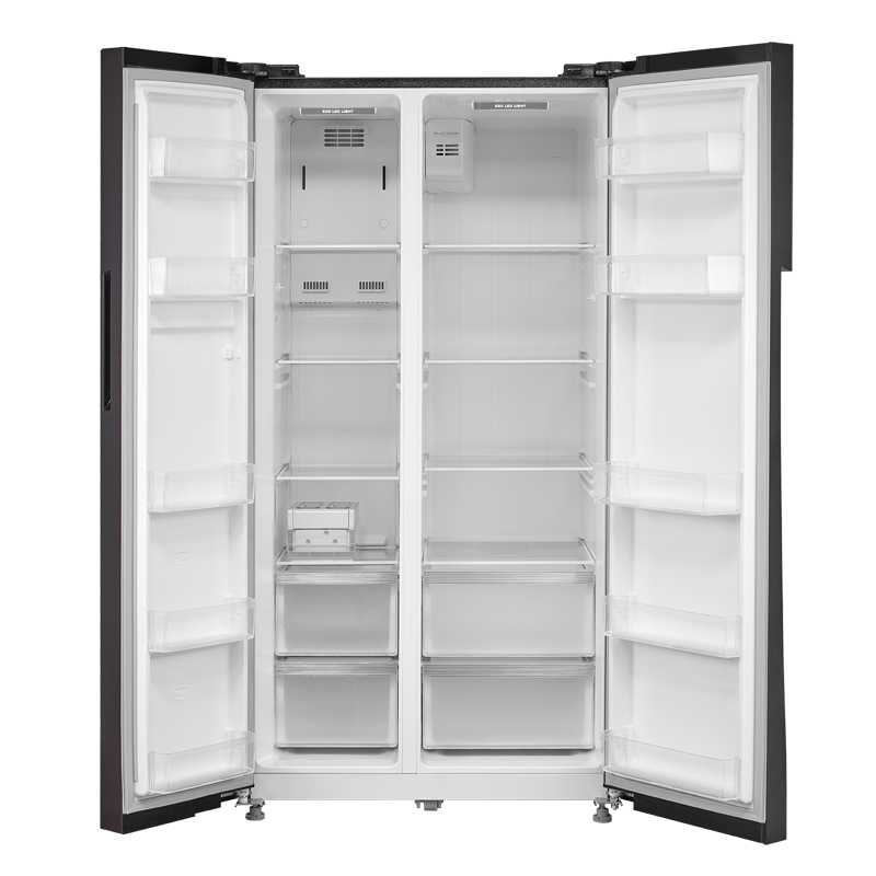 Midea MDRS712FIE61 19.6 cu.ft. Side by Side Refrigerator - Image 4