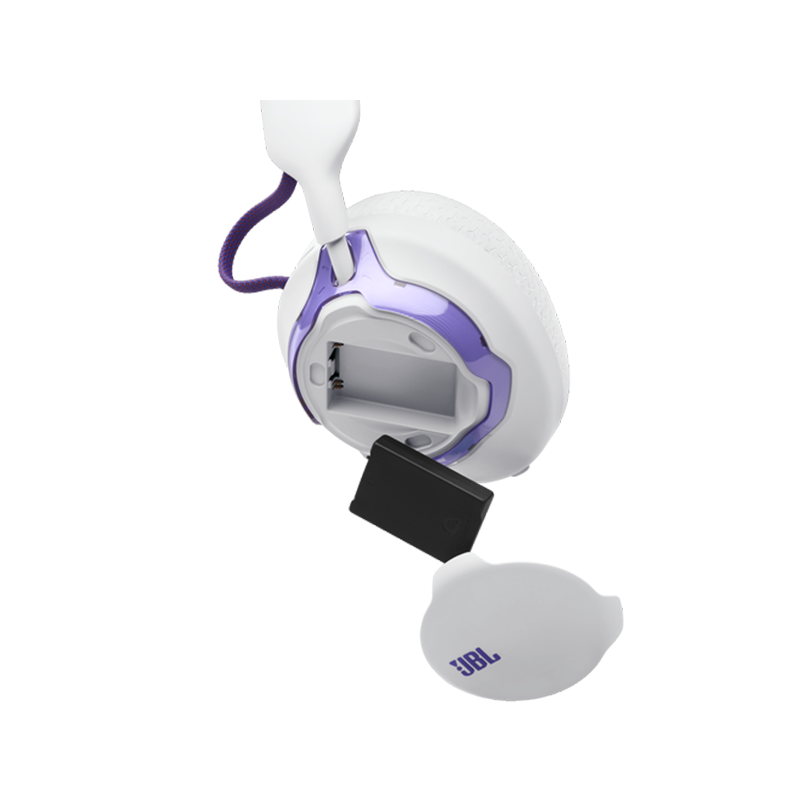 JBL Quantum 650 Wireless Multiplatform Gaming Headset White - Image 8