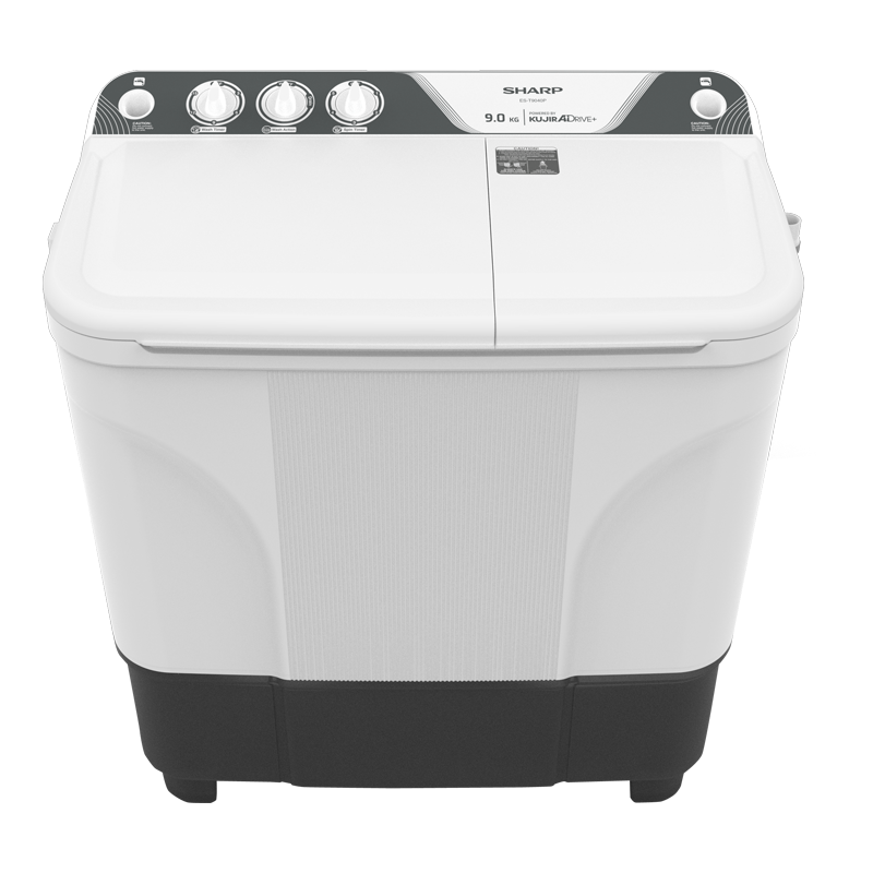 Sharp ES-T9040P(GY) 9kg. Twin Tub Washing Machine - 2026