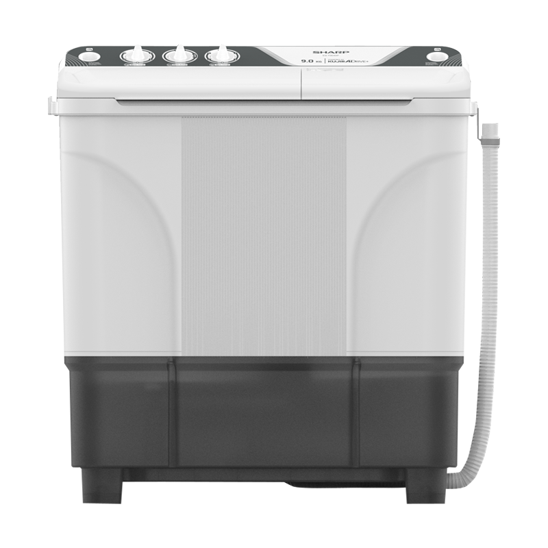 Sharp ES-T9040P(GY) 9kg. Twin Tub Washing Machine - 2026 - Image 2