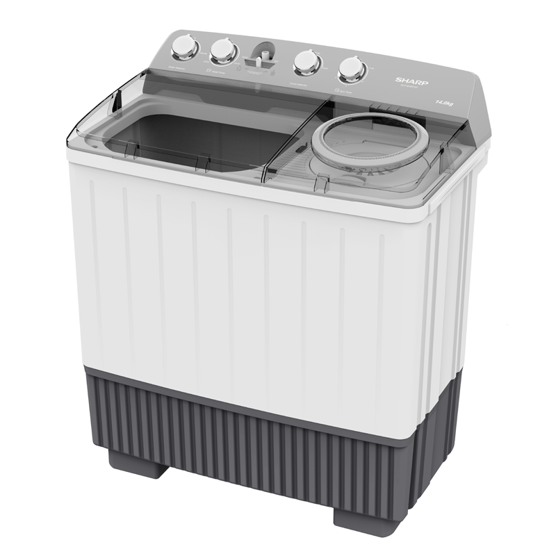 Sharp ES-T14045P-GY 14kg. Twin Tub Washing Machine - 2026 - Image 2