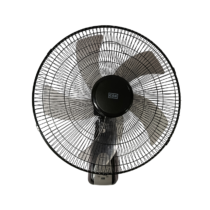 3D WF-18JE-R 18in Wall Fan with Remote Control Black - 2026