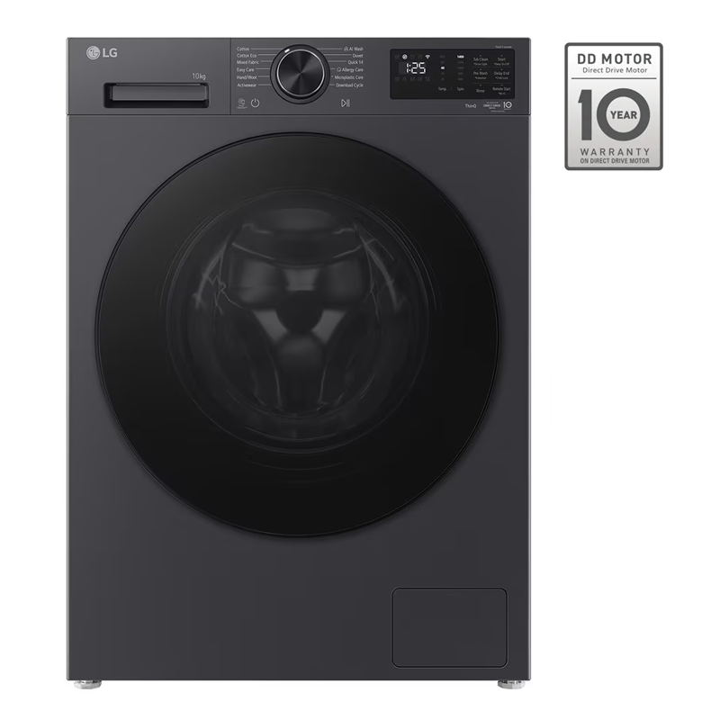 2026 Model – LG Washing Machine 10kg Front Load Washer with AI Wash TurboWash FX1410S5G